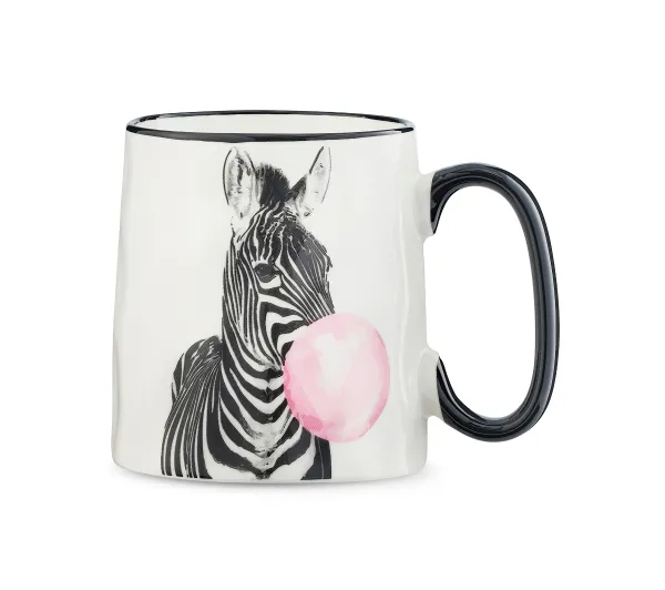 Szklanki - Ambition Zanzi Zebra 400ml