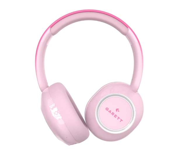 Garett Astro Wave ANC Nauszne Dla dzieci Bluetooth Różowy