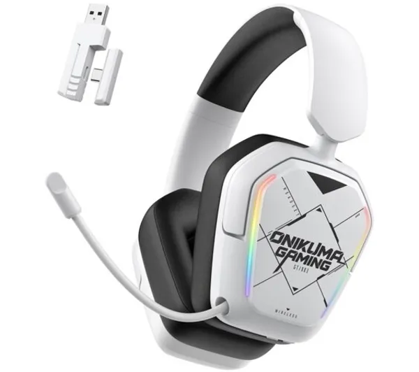Onikuma BT883 Słuchawki Gamingowe z Mikrofonem 20h Pracy Rgb Usb Bt 5.4