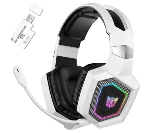 Onikuma GT806 Słuchawki Gamingowe Bezprzewodowe Bezprzewodowe Bt 5.4 Rgb