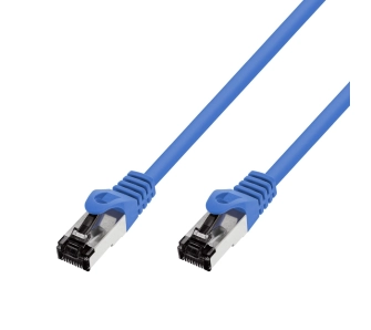 Kabel sieciowy Extralink Patchcord LAN Kat.8.1 S/FTP 20m 40G Niebieski