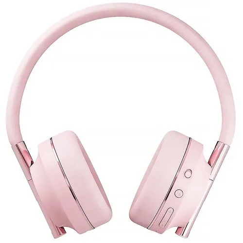 Słuchawki bezprzewodowe Happy Plugs Play Nauszne Bluetooth 5.0 Różowy