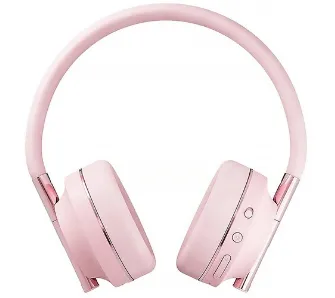 Słuchawki bezprzewodowe Happy Plugs Play Nauszne Bluetooth 5.0 Różowy