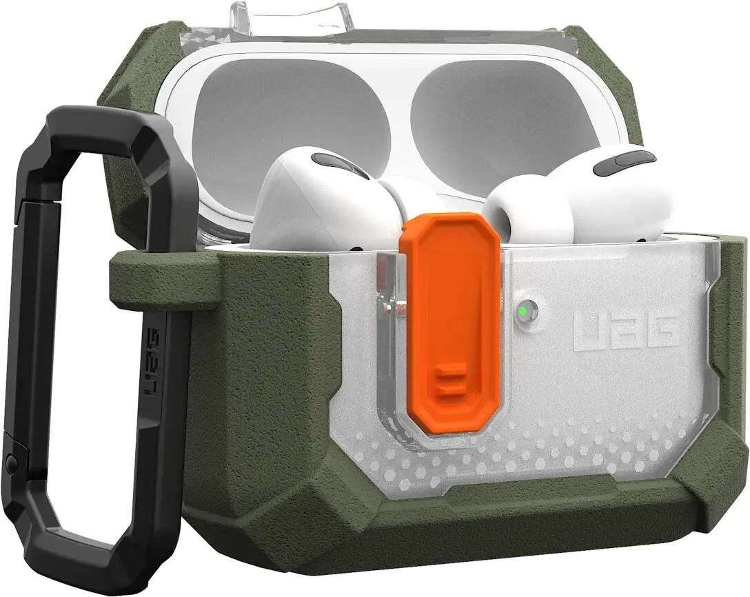 Etui na słuchawki UAG Plasma do Apple Airpods Pro 3 Oliwkowy