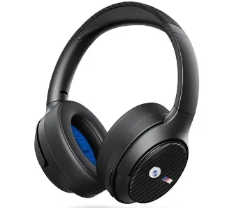 Słuchawki bezprzewodowe BMW Encmetal Logos ANC Nauszne Bluetooth 5.3 Czarny
