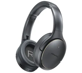 Słuchawki bezprzewodowe Awei AT20 ANC Nauszne Bluetooth 6.0 Czarny