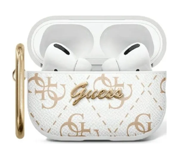 Guess 4G Hook do Apple AirPods 3 Biały