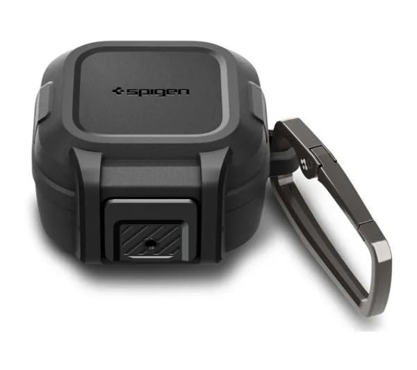 Spigen Lock Fit do Galaxy Buds 4 / 4 Pro Czarny Mat