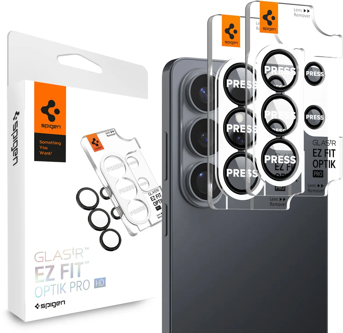 Szkło hartowane Spigen Glas.tR EZ Fit Optik Pro HD do Samsung Galaxy S26 Ultra