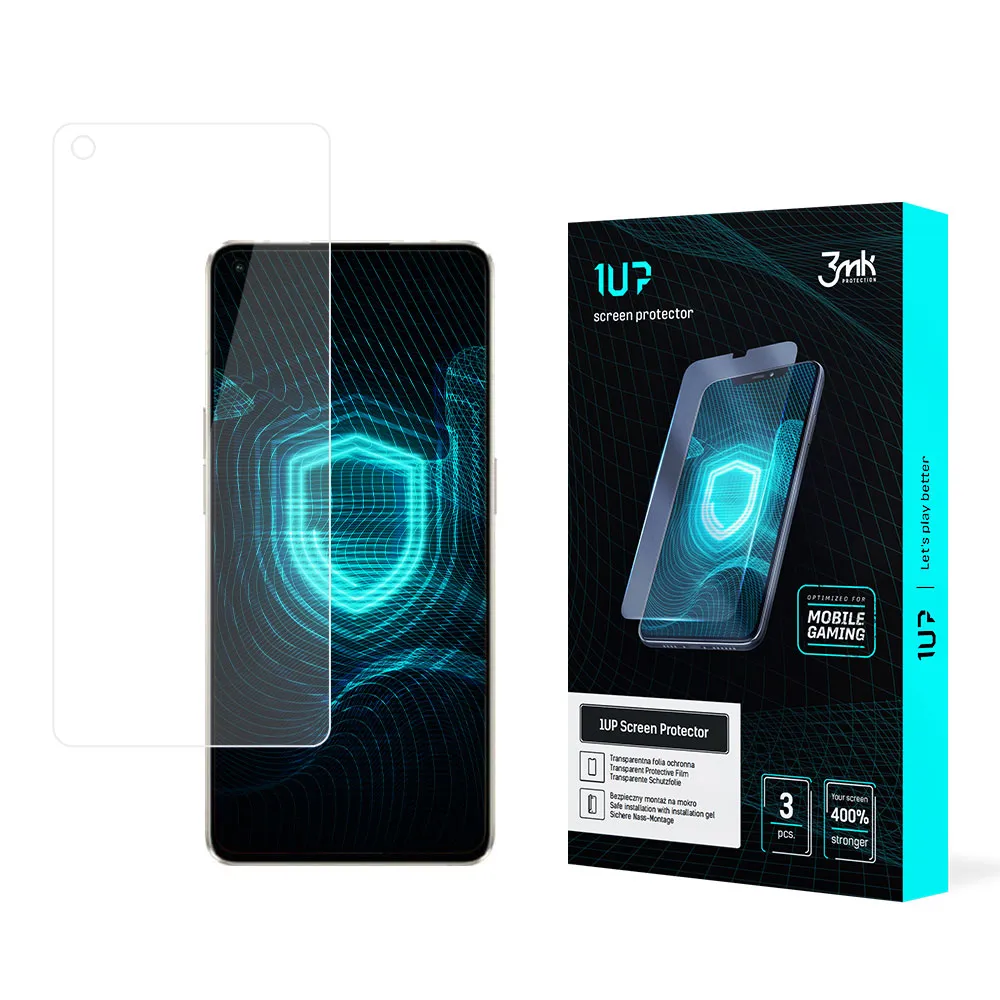 Folia ochronna 3mk 1UP protector ekranu 3 sztuki do Oppo Reno 7 Pro 5G