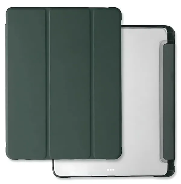 Etui Mercury Clear Back Cover do Apple iPad Pro 11" 5 gen Ciemnozielony