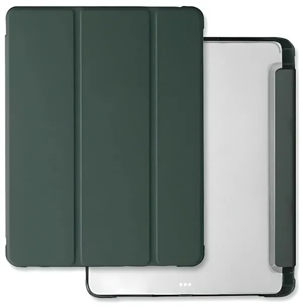 Etui Mercury Clear Back Cover do Apple iPad Pro 13" 7 gen Ciemnozielony