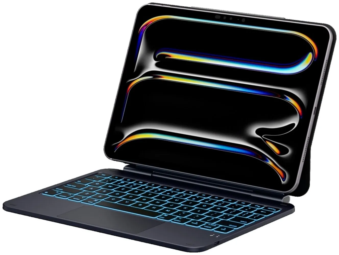 Etui Typecase Edge z klawiaturą do iPad Pro 11" M4 2024 / M5 2025 Czarny