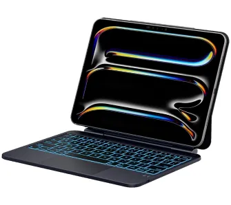 Etui Typecase Edge z klawiaturą do iPad Pro 11" M4 2024 / M5 2025 Czarny