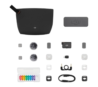 Mikrofon DJI Mic Mini 2S (2 TX + 1 RX + etui ładujące)