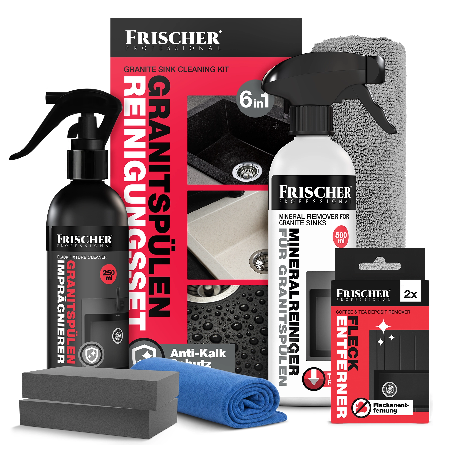 Zestaw do czyszczenia silgranitu Frischer FR00247