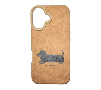 Etui Phoneskin Uroczy Piesek do iPhone 16 Beżowy