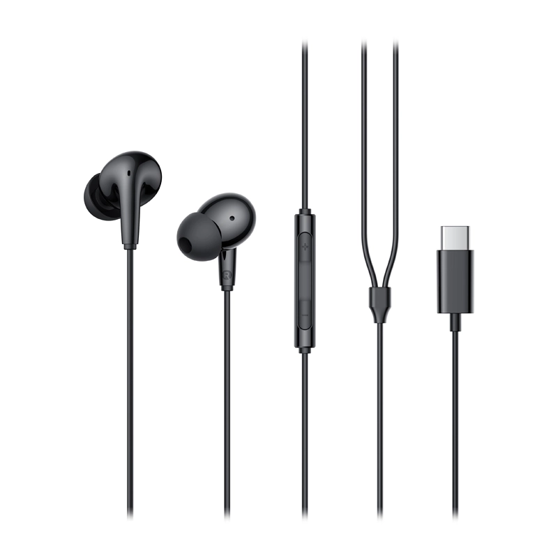 Słuchawki przewodowe Edifier P230 Dokanałowe USB-C Czarny