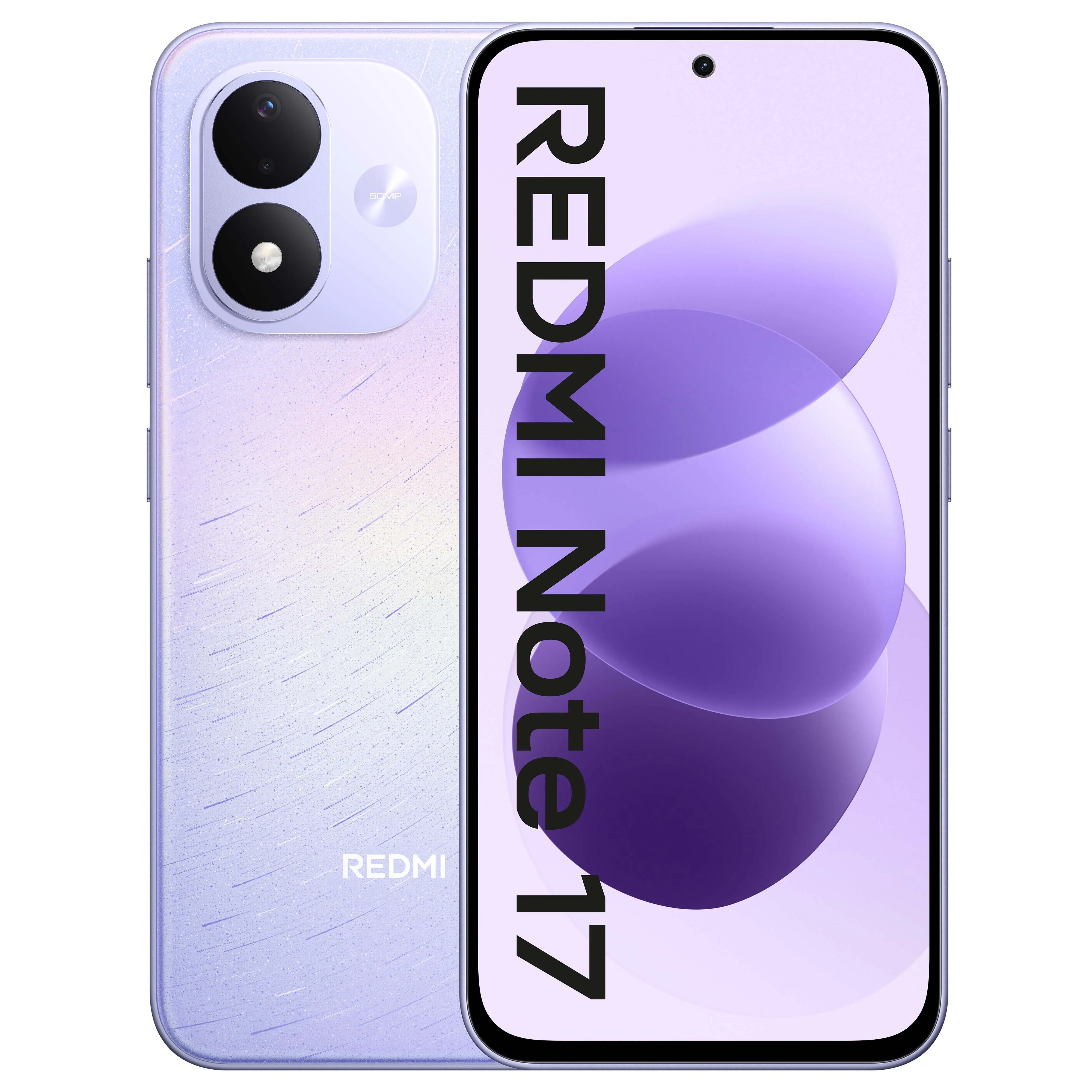 Smartfon Xiaomi REDMI Note 17 6/256GB Funkcje AI 6,99" 120Hz 50Mpix Fioletowy