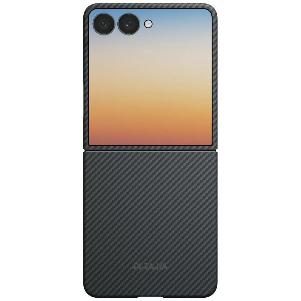 Etui Pitaka Edge Case do Galaxy Z Flip8 Czarno-Szary