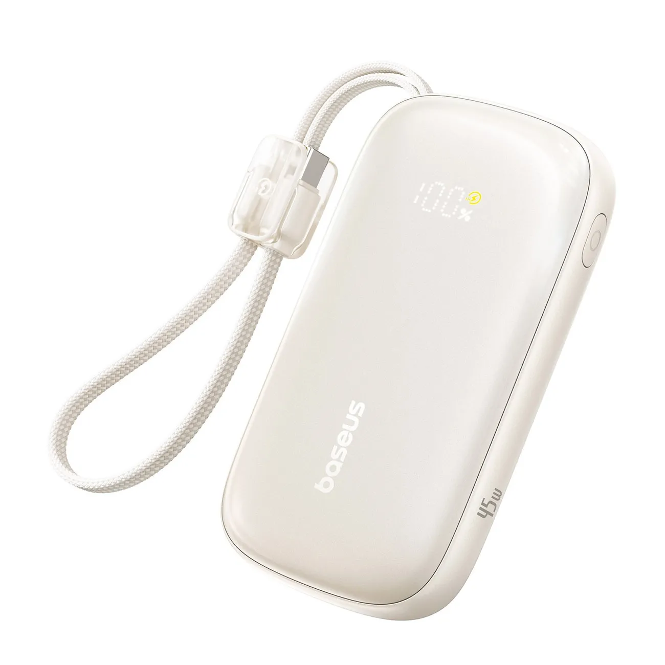 Powerbank Baseus EnerFill FC21 Qpow3 Ultra 10000mAh 45W Tytanowy + Kabel Lightning - USB-C