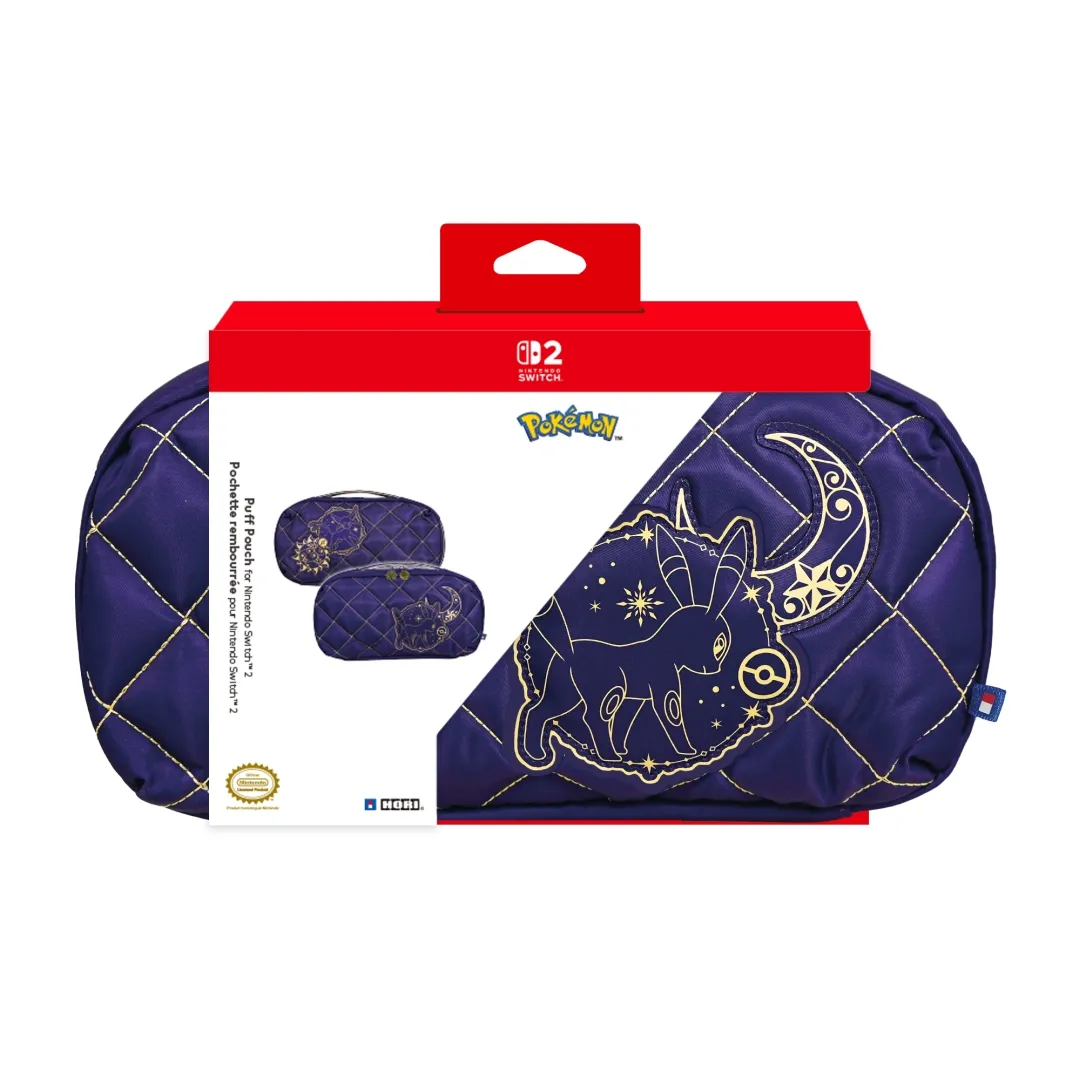 Etui Hori Puff Pouch Pokemon Umbreon and Espeon do Nintendo Switch 2