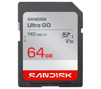 Karta pamięci SANDISK Ultra Go SDXC UHS-I 64GB 140 MB/s
