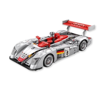 Klocki BoleBrick Samochód Audi R8 1:10 2426 klocków PowerBuild