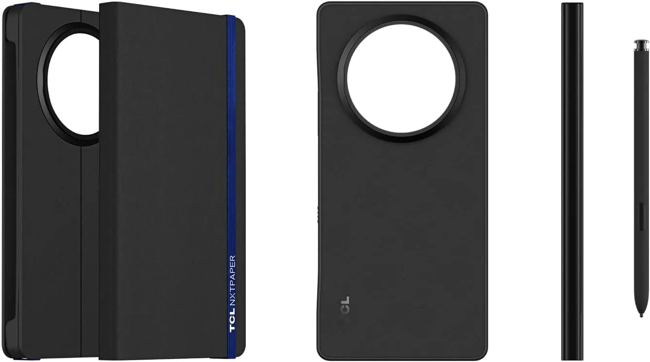 Etui TCL FCT951-2ALCEU2 Magnetic Flip Cover and Electromagnetic Pen do NXTAPER 60 Ultra Czarny