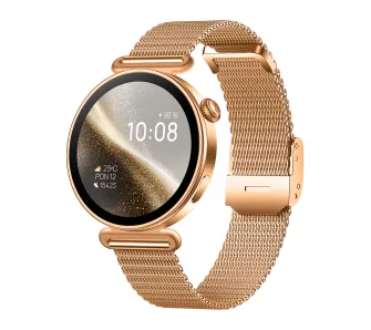 Smartwatch Forever SB-380 Rosadust Złoto-Różowy