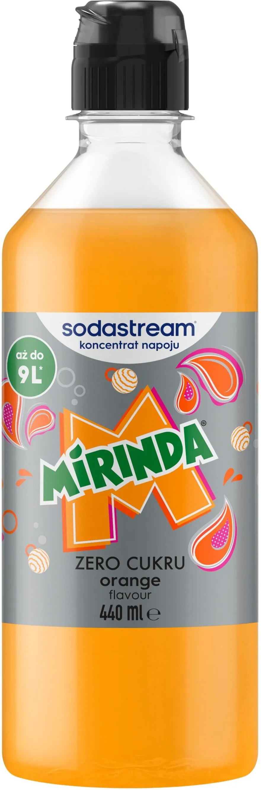 Syrop Sodastream Mirinda Zero Cukru 440ml