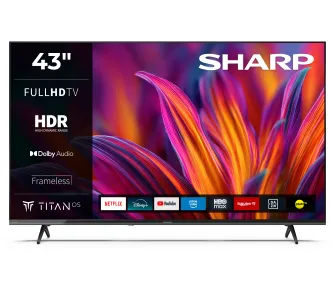 Telewizor Sharp 43JF2755E 43" Full HD Smart TV TitanOS DVB-T2