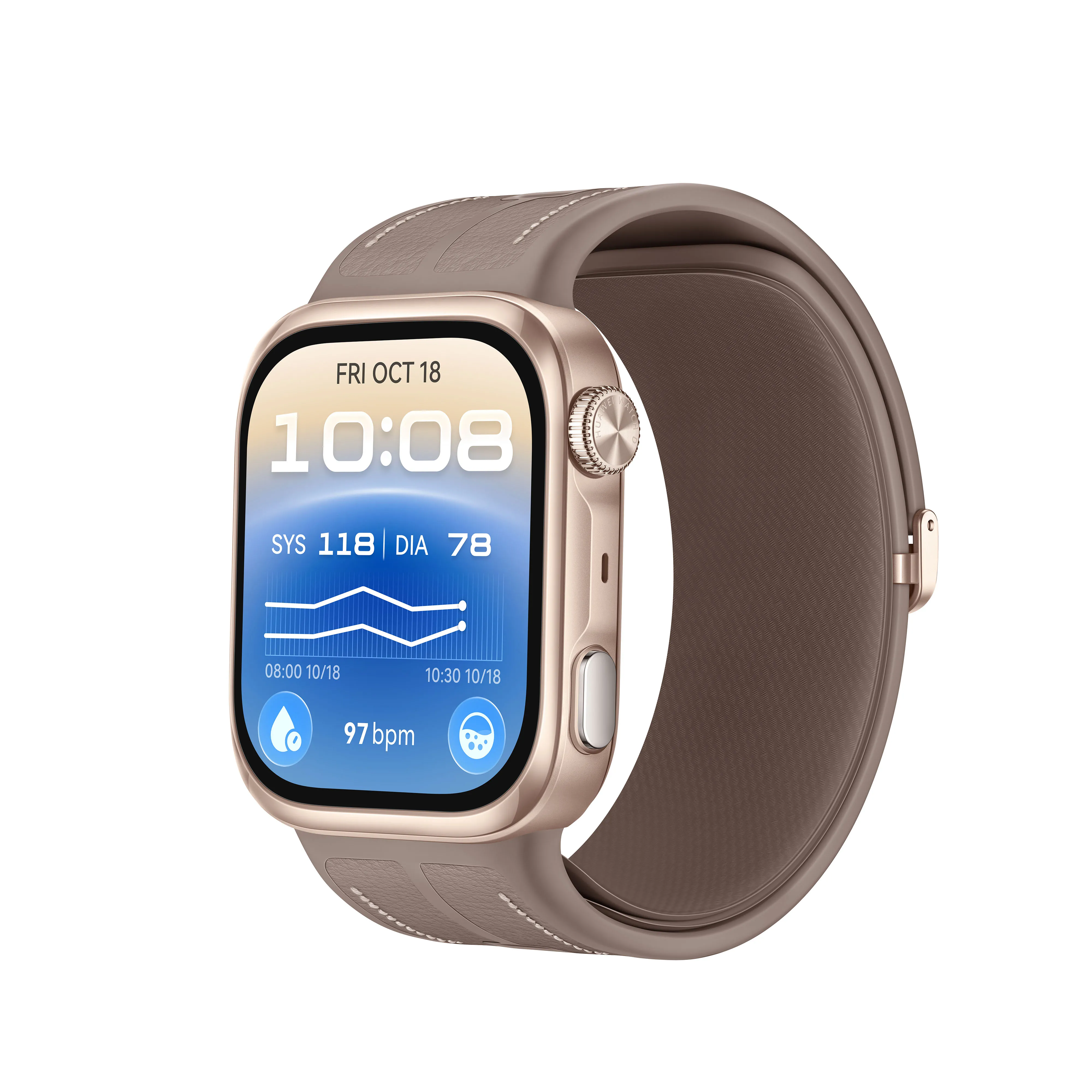 Smartwatch Huawei Watch D3 Brązowy