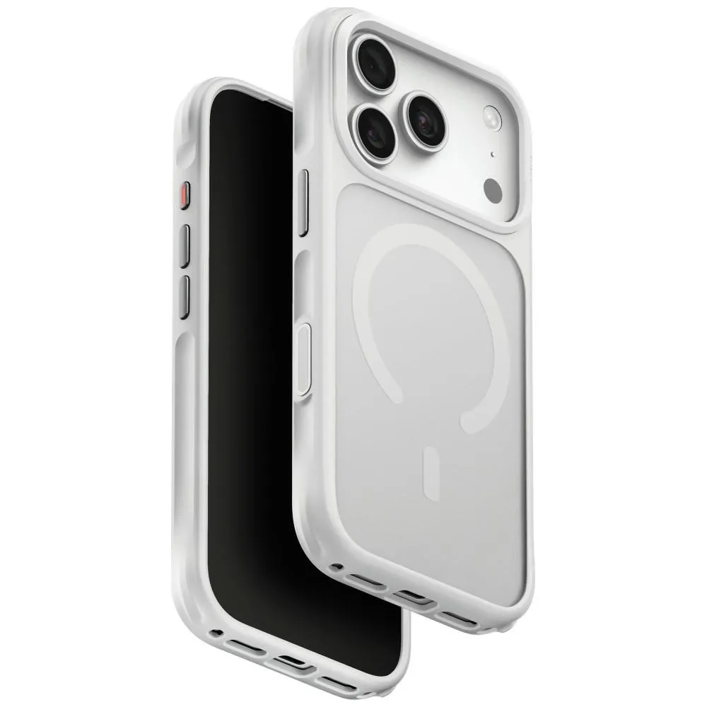 Etui UNIQ Veren do iPhone 18 Pro / 17 Pro Magclick Charging Biały