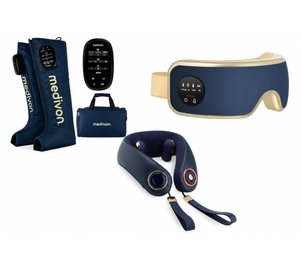 Medivon Horizon Pro 2 + Masażer Collar Grand + Masażer do nóg Aeria