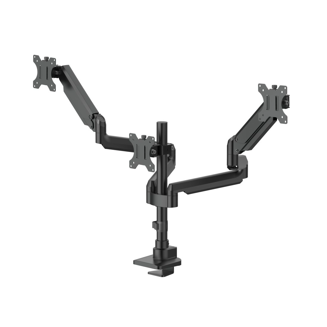 Uchwyt do monitora Hama Ze Sprężyna Gazową 3 Ramiona od 17" do 32" Max 12kg