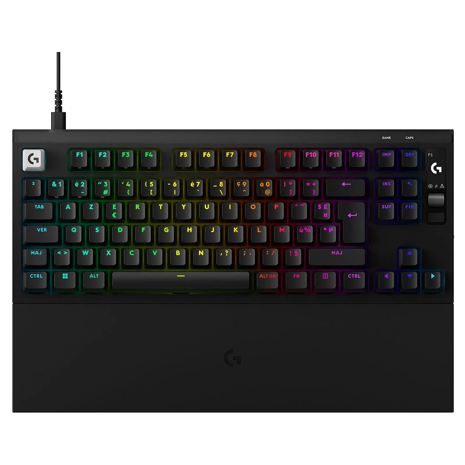 Klawiatura magnetyczna Logitech G Pro X2 TKL Rapid Czarny