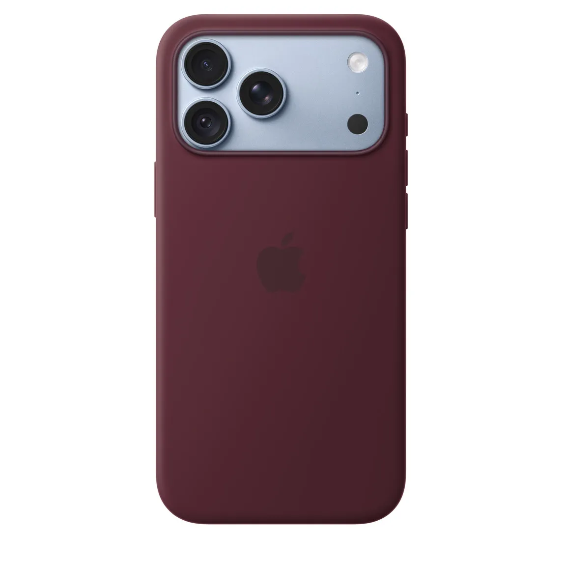 Etui Apple Silicone Case z MagSafe do iPhone 18 Pro Max Burgund