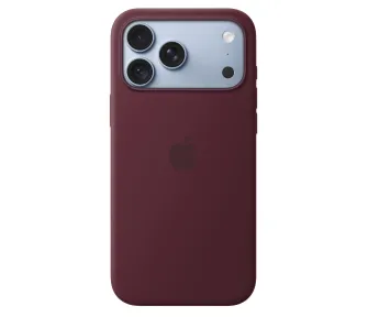 Etui Apple Silicone Case z MagSafe do iPhone 18 Pro Max Burgund