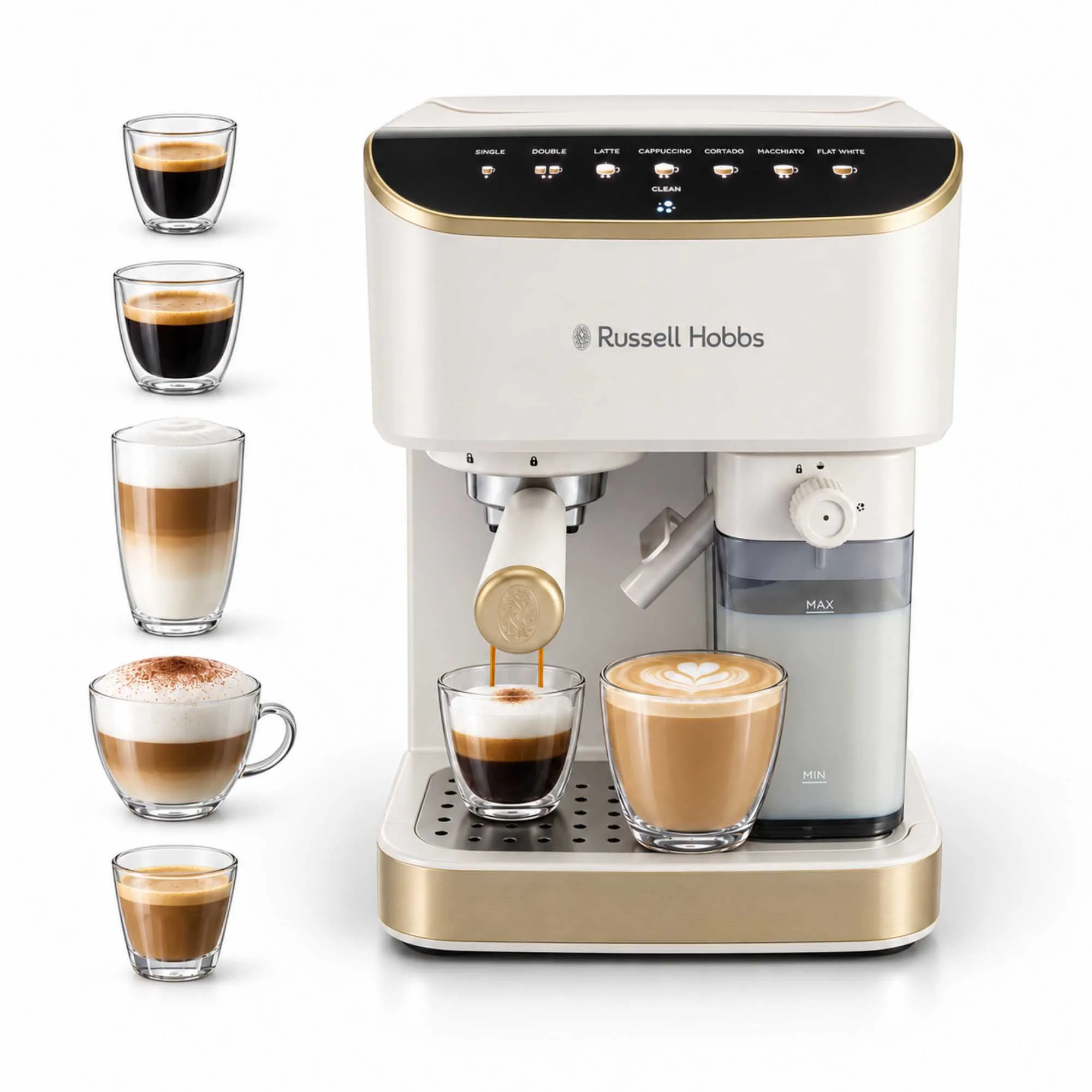 Ekspres Russell Hobbs Cafe Genie 28760-56 Szerokość 22,5cm
