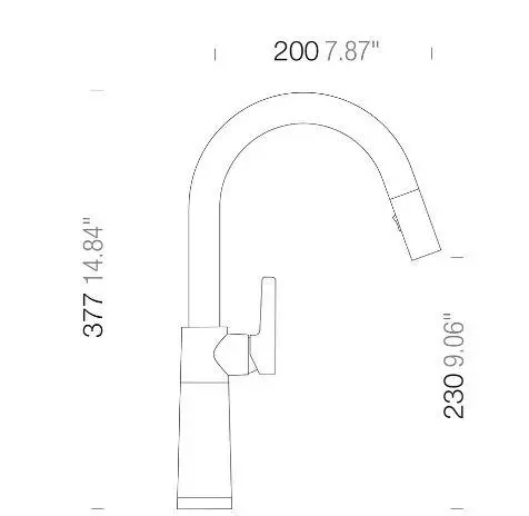 фото Змішувач для кухонної мийки Schock SC 520 555120 magma 97