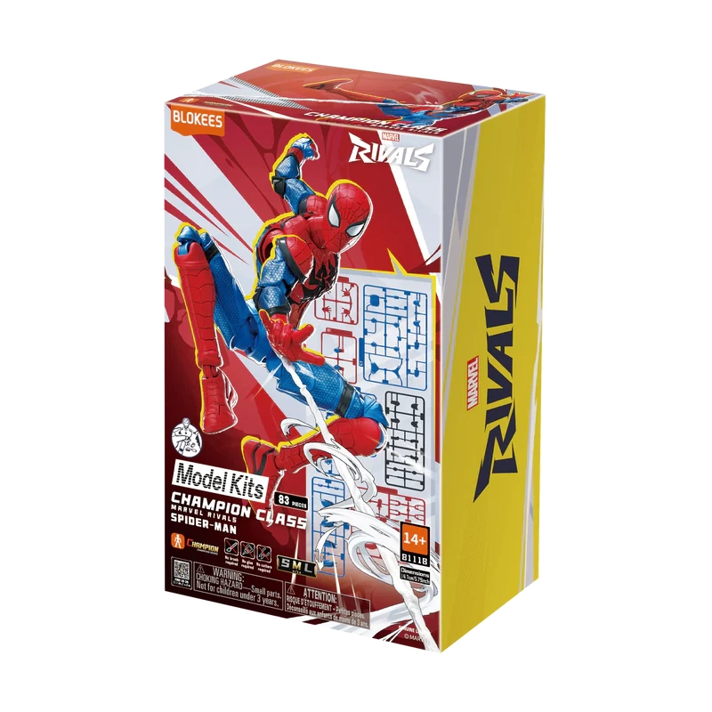 Model do składania Blokees Marvel Rivals - Champion Class 06 Spider-Man
