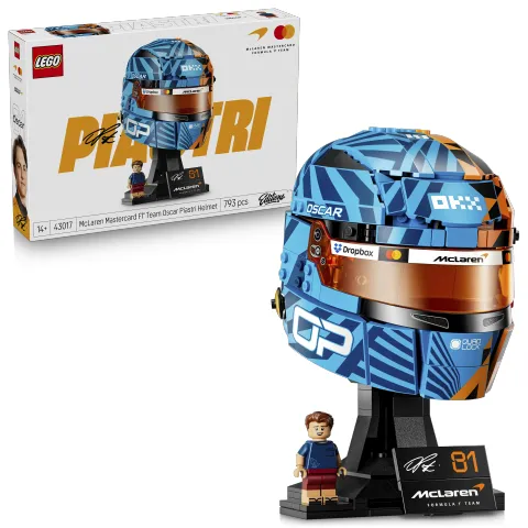 LEGO 43017 Editions Kask Oscar Piastri McLaren Mastercard F1 Team