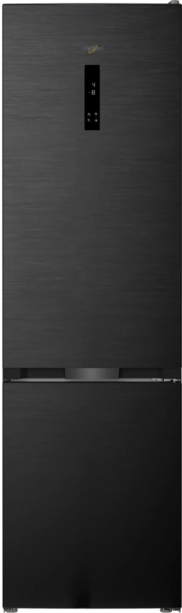 Lodówka Whirlpool WHK26413XR6E Pełny No Frost 203,5cm Szuflada z kontrolą wilgotności Funkcje AI Zdalne sterowanie Czarny Inox