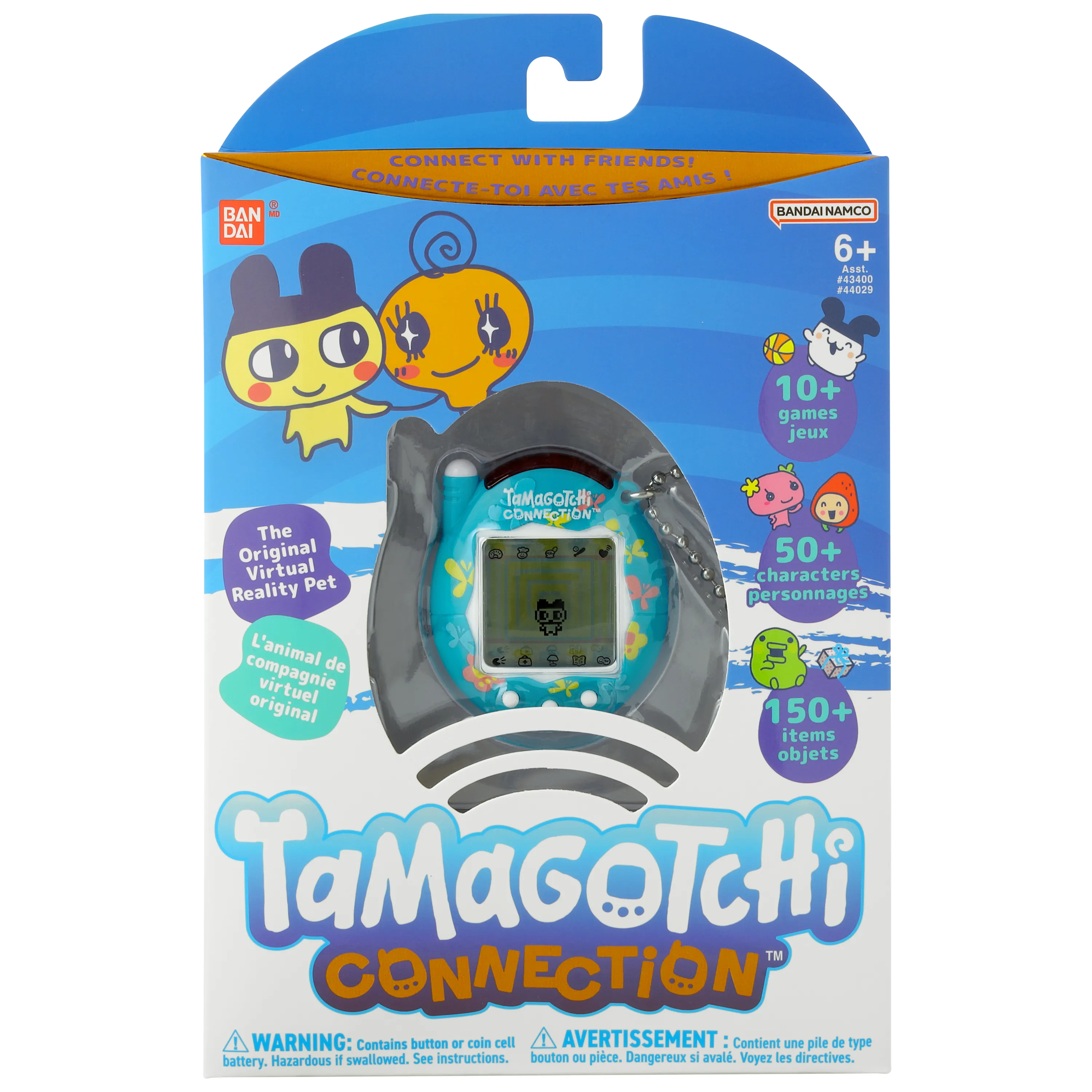 Konsola Bandai Tamagotchi Connection - Blue Butterflies