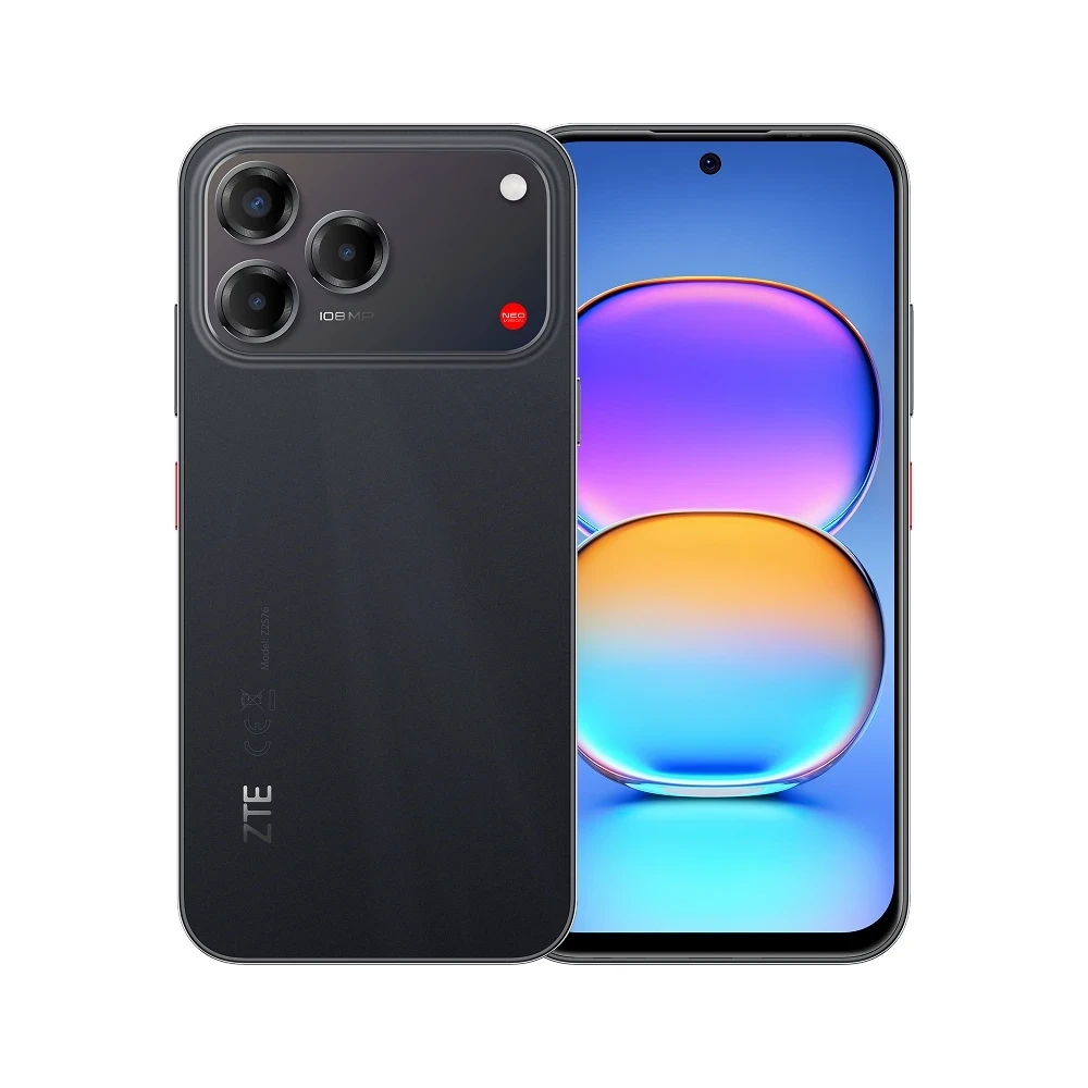 Smartfon ZTE V80 Pro 8/256GB 6,75" 120Hz 108Mpix Czarny