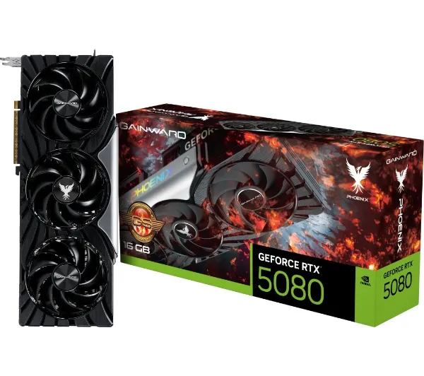 Gainward GeForce RTX 5080 Phoenix GS 16GB GDDR7 256bit DLSS 4