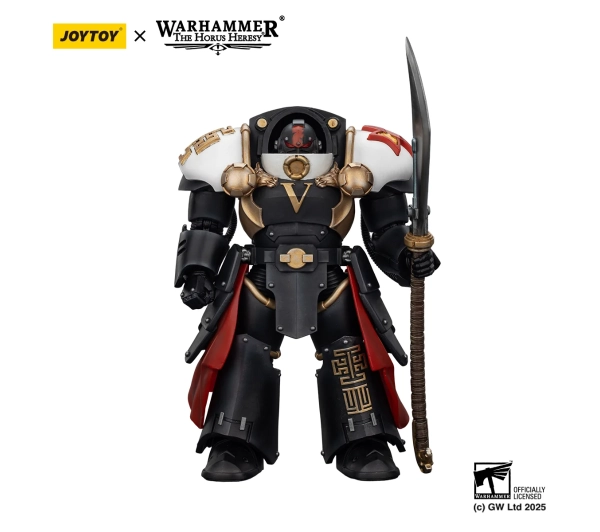 Joy Toy Warhammer The Horus Heresy White Scars Ebon Keshig Terminator 1 with Power Glaive