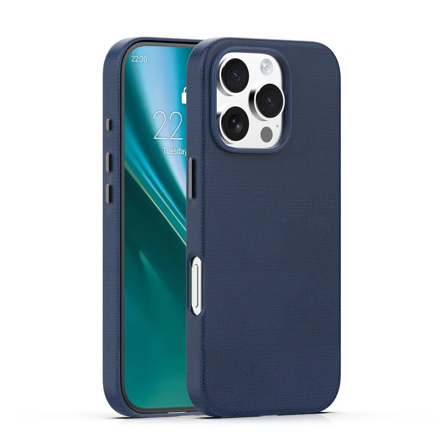 Etui Etteri Elegant Mag do iPhone 16 Pro Max Ciemnoniebieski