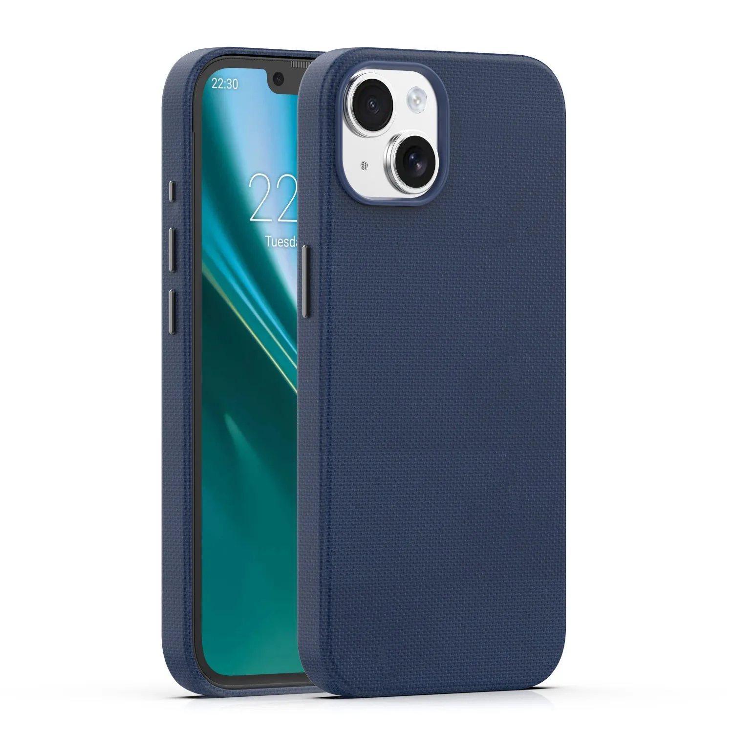 Etui Etteri Elegant Mag do iPhone 14 Ciemnoniebieski